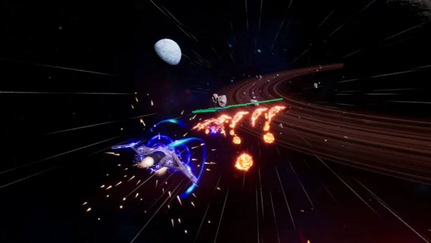 Скриншот 4 к игре VR Blasteroids