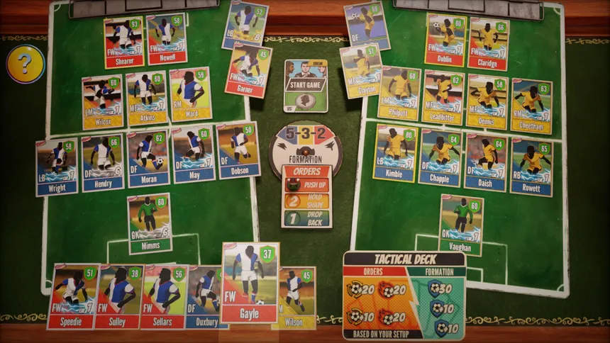 Скриншот 3 к игре NUTMEG! A Nostalgic Deckbuilding Football Manager