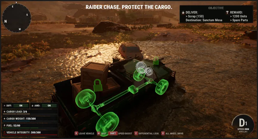 Скриншот 1 к игре CARGO: Co-Op Delivery Simulator in Post Apocalyptic World