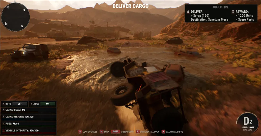 Скриншот 5 к игре CARGO: Co-Op Delivery Simulator in Post Apocalyptic World