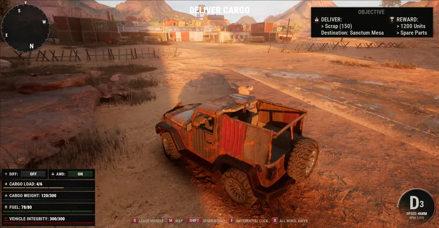 Скриншот 8 к игре CARGO: Co-Op Delivery Simulator in Post Apocalyptic World