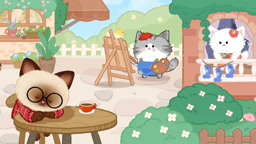 Скриншот 1 к игре Purrrfect Spa - ASMR Cat Game
