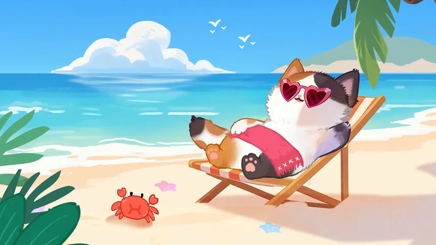 Скриншот 4 к игре Purrrfect Spa - ASMR Cat Game