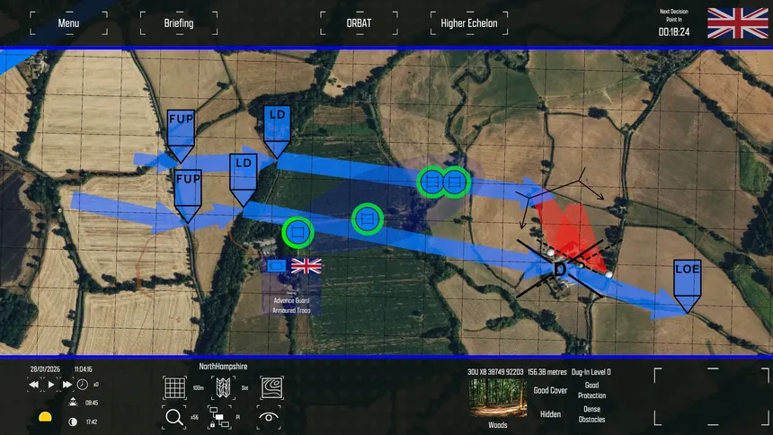 Скриншот 1 к игре Decision Point: Battlegroup Operational Simulator