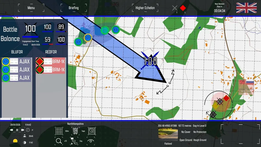 Скриншот 2 к игре Decision Point: Battlegroup Operational Simulator