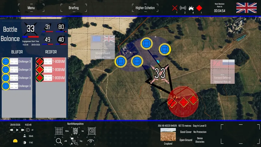 Скриншот 5 к игре Decision Point: Battlegroup Operational Simulator