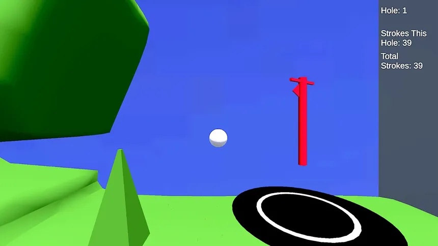 Скриншот 3 к игре Rocket Golf - Tap