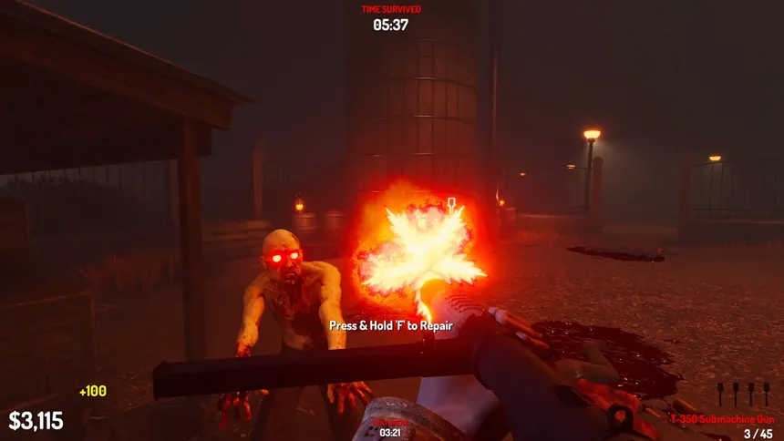 Скриншот 1 к игре Zombie Outbreak 1943