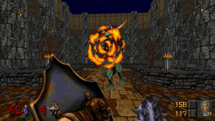 Скриншот 2 к игре Heretic + Hexen