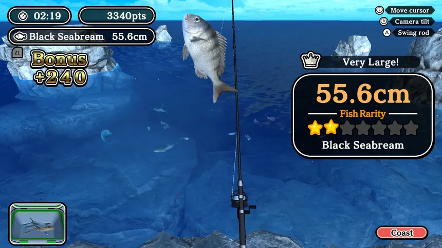 Скриншот 1 к игре Reel it! Ocean Fishing