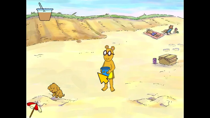 Скриншот 1 к игре Arthur's Sand Castle Contest