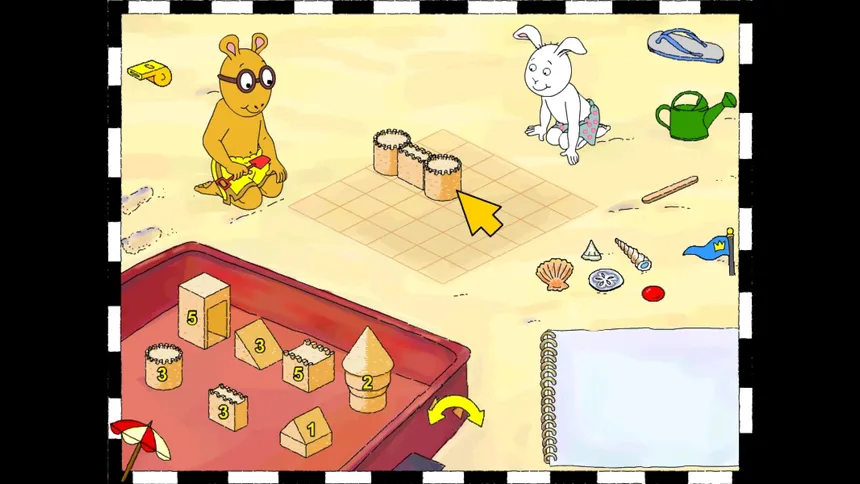 Скриншот 2 к игре Arthur's Sand Castle Contest