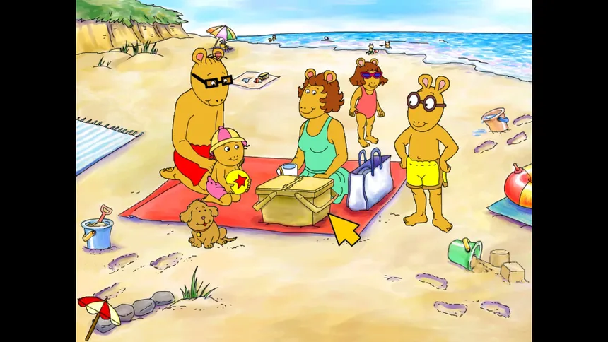 Скриншот 4 к игре Arthur's Sand Castle Contest