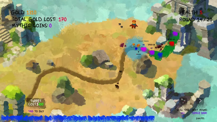 Скриншот 6 к игре Paint On Paint TD