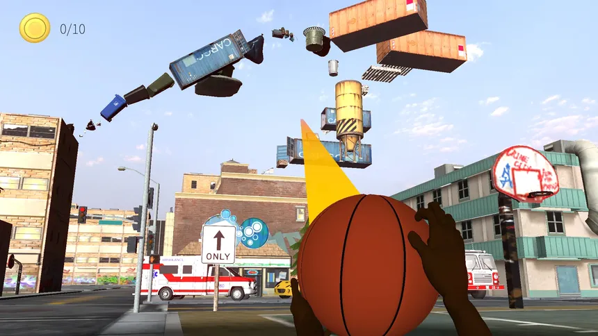 Скриншот 1 к игре Shoot Up Basketball Pro