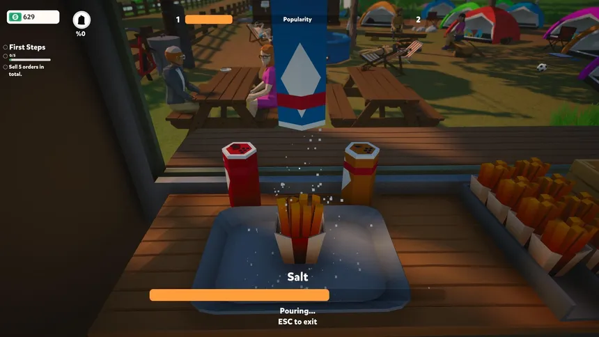 Скриншот 1 к игре Fries Drive