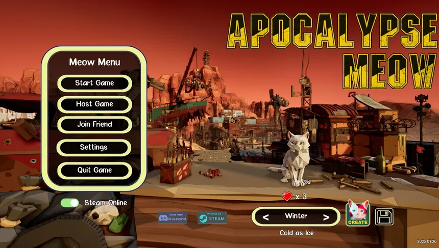 Скриншот 1 к игре Apocalypse Meow