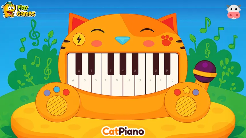Скриншот 2 к игре Cat Piano for Kids