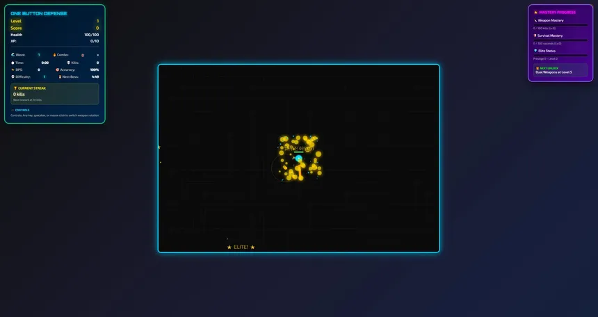 Скриншот 3 к игре One Button Defense