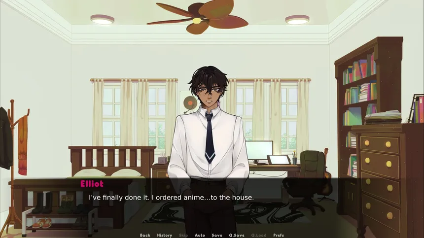 Скриншот 3 к игре Boxuchan: The Visual Novel ~ Prologue