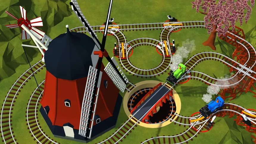 Скриншот 4 к игре Train Maze Master