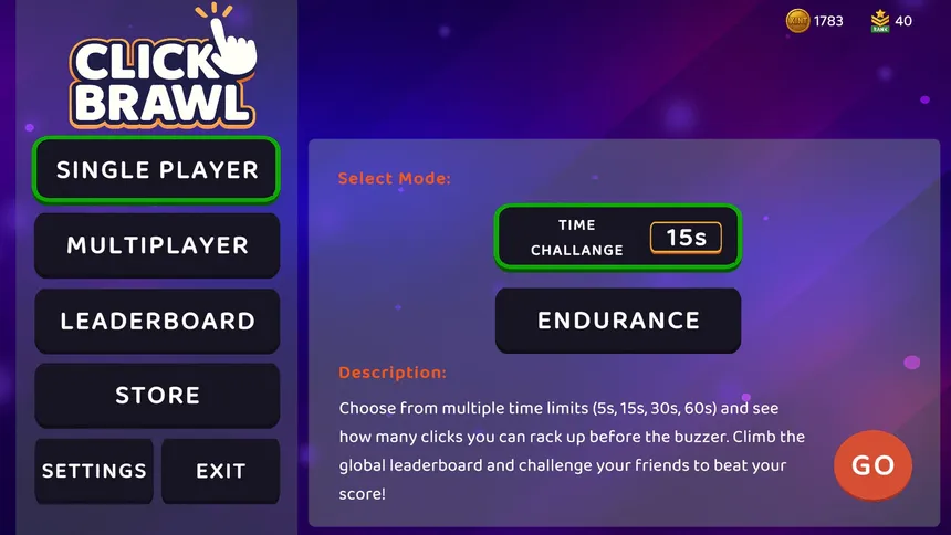 Скриншот 2 к игре Click Brawl