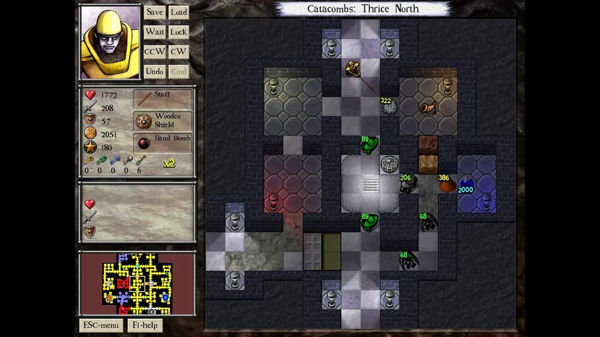 Скриншот 6 к игре DROD RPG 2: A Courageous Rescue