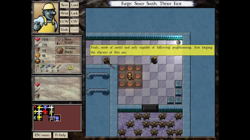 Скриншот 7 к игре DROD RPG 2: A Courageous Rescue