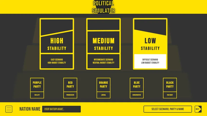 Скриншот 2 к игре Political Simulator