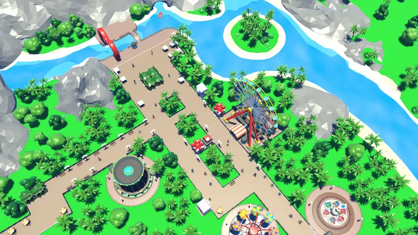 Скриншот 1 к игре Amusement Tycoon
