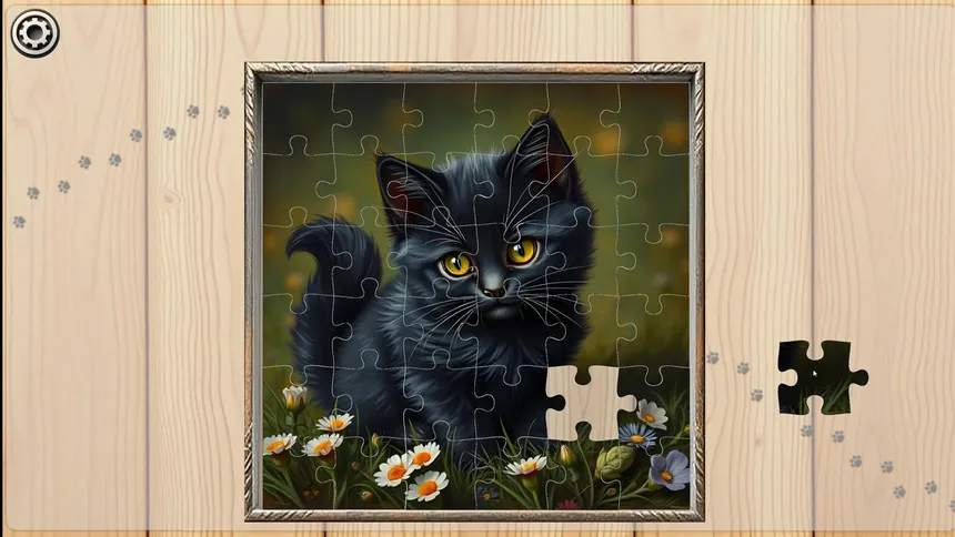 Скриншот 5 к игре Настоящие пазлы - Котята