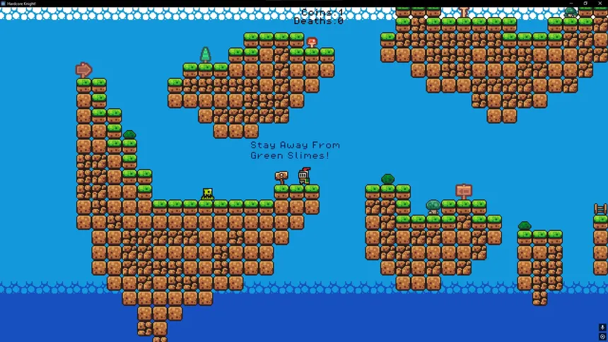 Скриншот 2 к игре Hardcore Knight!