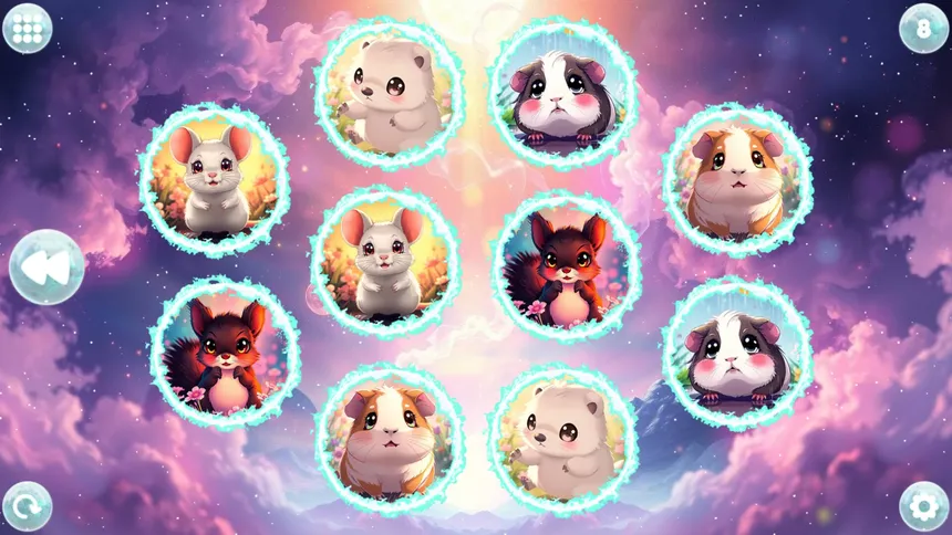 Скриншот 4 к игре Anime Dream Match: Rodents