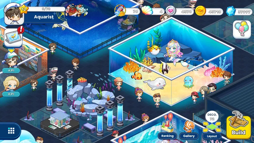 Скриншот 1 к игре Fish Collector: Aquarium Story