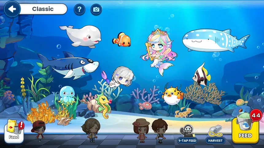 Скриншот 2 к игре Fish Collector: Aquarium Story