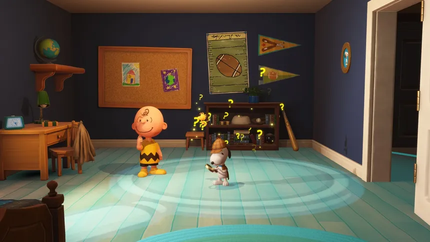Скриншот 1 к игре Snoopy & The Great Mystery Club