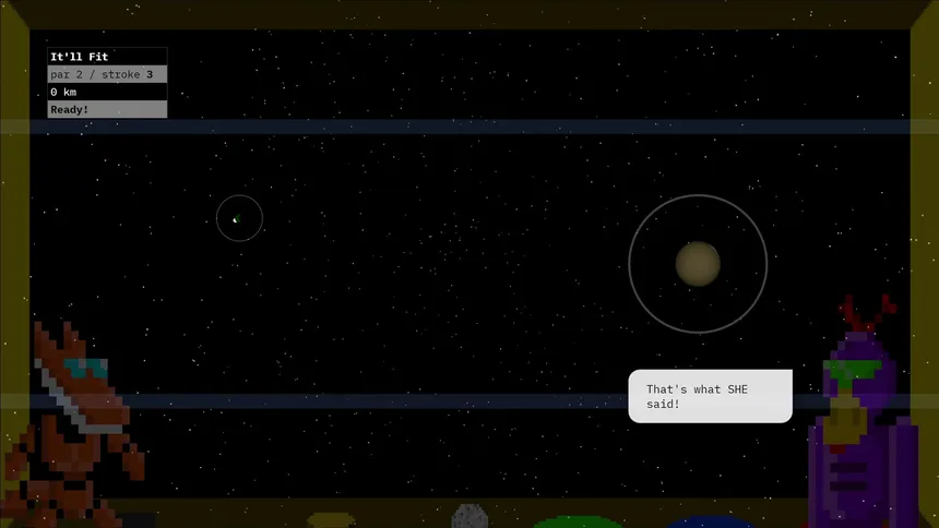 Скриншот 4 к игре Spacegolf!