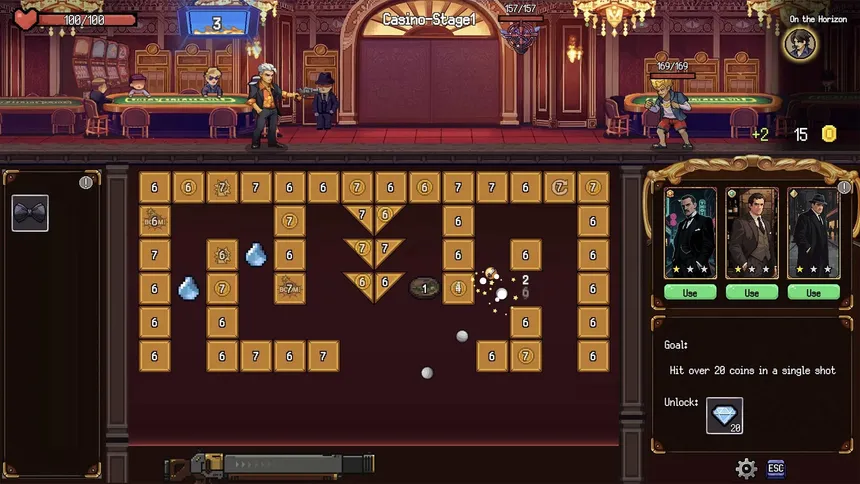 Скриншот 1 к игре Pin-Bang-Shot!
