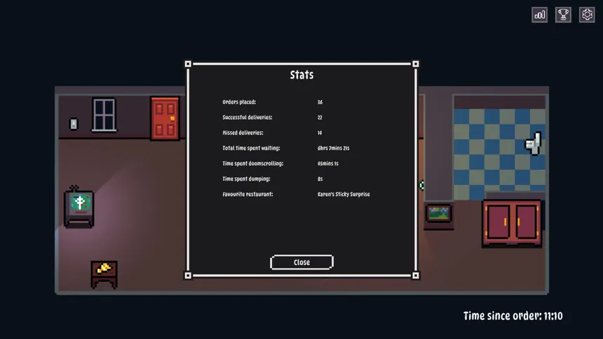 Скриншот 4 к игре Waiting for Your Food Delivery Simulator 2025