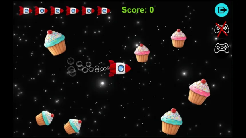 Скриншот 1 к игре Cupcake Galaxy