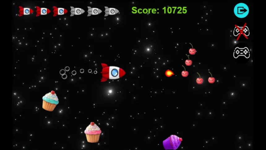 Скриншот 4 к игре Cupcake Galaxy