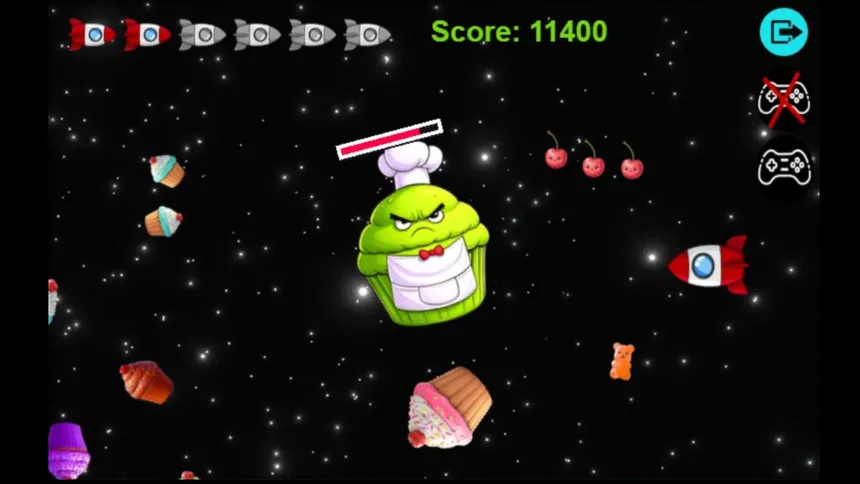 Скриншот 5 к игре Cupcake Galaxy