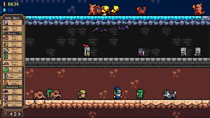 Скриншот 1 к игре Idle Pixel Fantasy