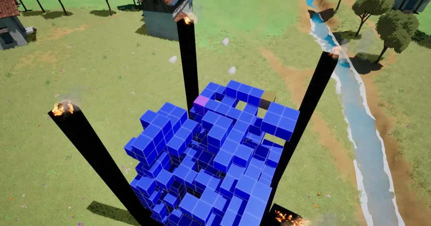 Скриншот 1 к игре Cubes Go