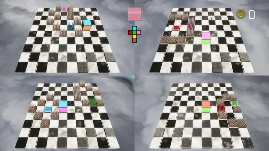 Скриншот 1 к игре The Cubes