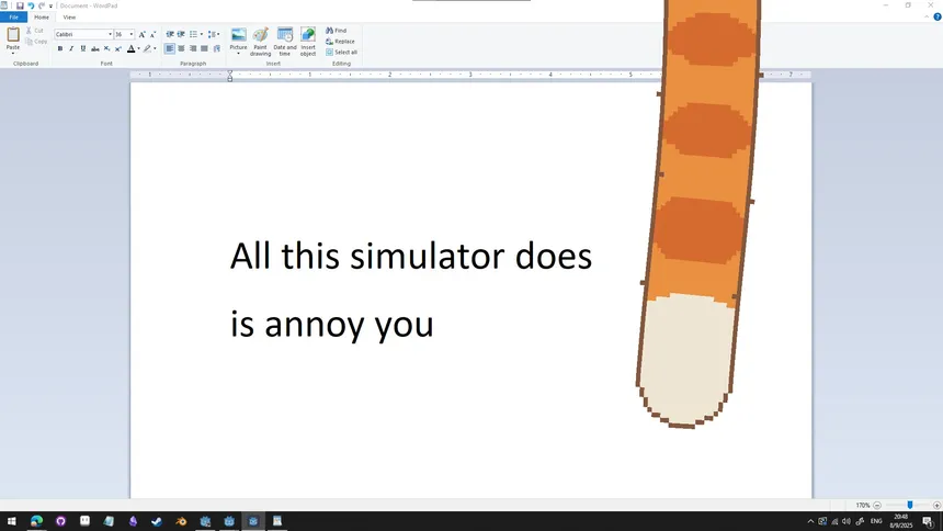 Скриншот 1 к игре Tail Simulator