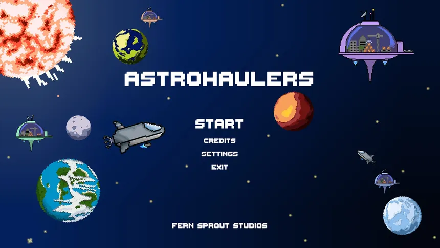 Скриншот 1 к игре Astrohaulers