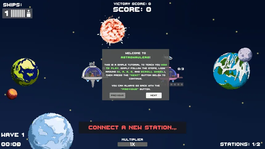 Скриншот 2 к игре Astrohaulers