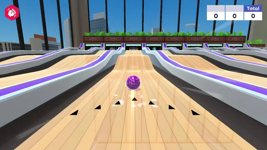 Скриншот 1 к игре Skyline Bowling