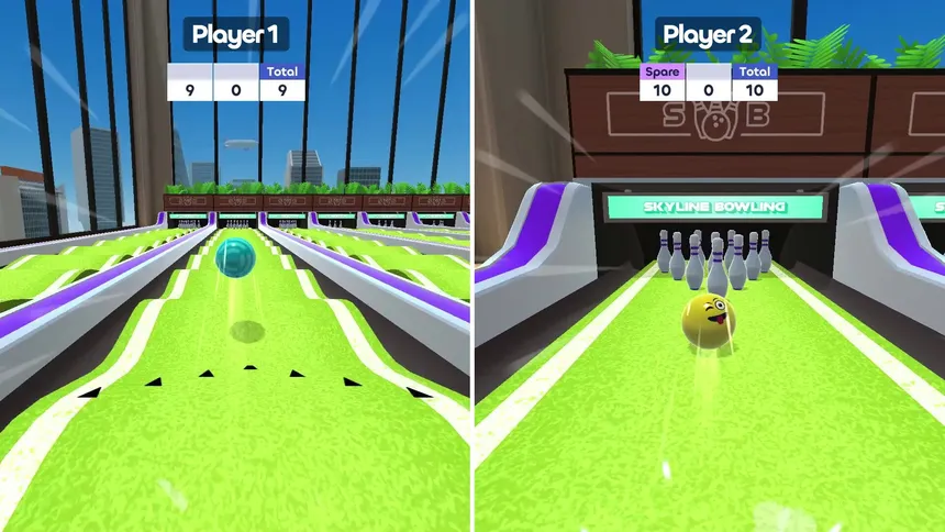 Скриншот 2 к игре Skyline Bowling